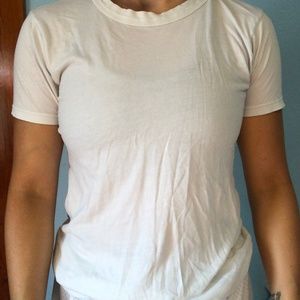 Plain White Shirt Brandy Melville